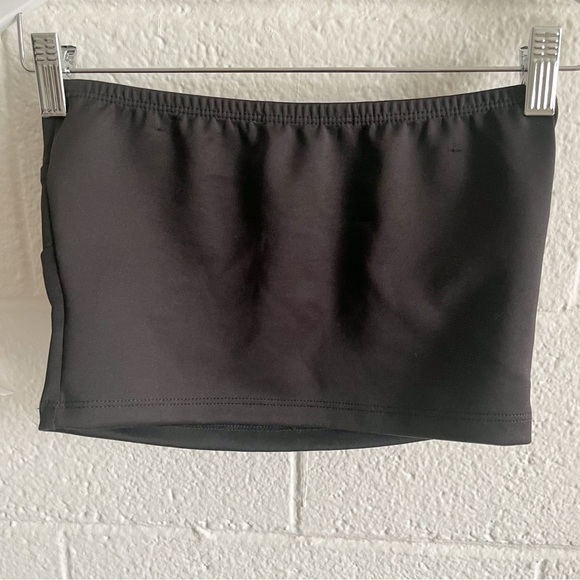 Forever 21 Black Bow Sequin Cropped Top - Picture 9 of 10